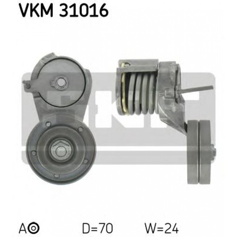 VKM 31016 SKF Натяжний ролик